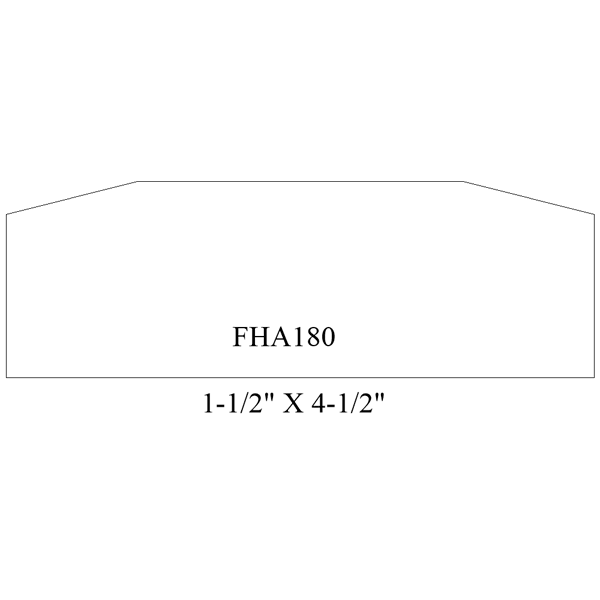 Handrails FHA180 Fat Andy's Hardwood, Inc. Manufacturers